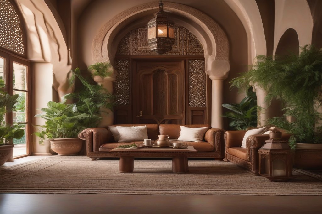 Intérieur du spa Itrane Agadir - ambiance chaleureuse et relaxante
